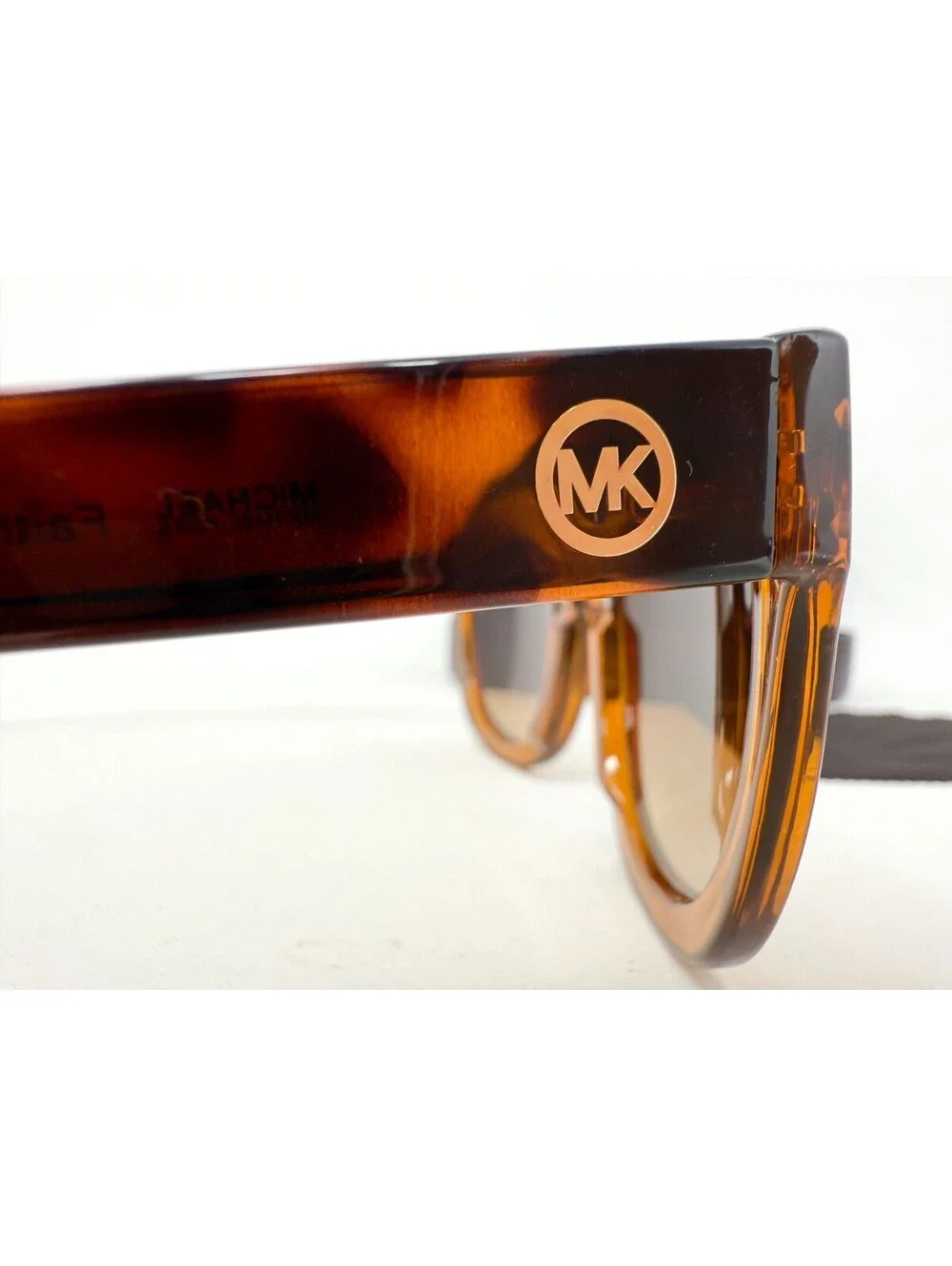 Michael Kors Faith Womens Sunglasses (M3650S) Brown Plastic + Clamshell Case